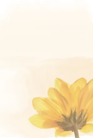 縦書き・花柄デザイン(7)の喪中はがき背景画像(文字なし)