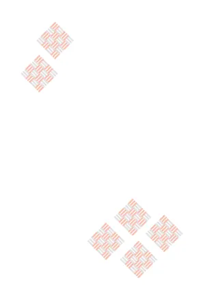 縦書き・格子柄デザイン(2)の喪中はがき背景画像(文字なし)