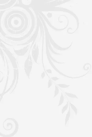 縦書き・花柄モノクロ(白黒)デザイン(2)の喪中はがき背景画像(文字なし)