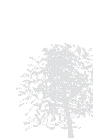 縦書き・大樹柄モノクロ(白黒)デザインの喪中はがき背景画像(文字なし)