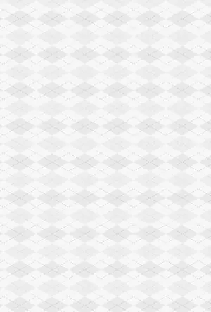 縦書き・おしゃれなアーガイル柄モノクロ（白黒）デザインの喪中はがき背景画像（文字なし）