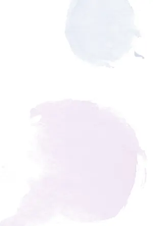 縦書き・おしゃれな水彩柄デザイン（2）の喪中はがき背景画像（文字なし）