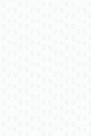 縦書き・小さい可愛い花柄デザインの喪中はがき背景画像（文字なし）