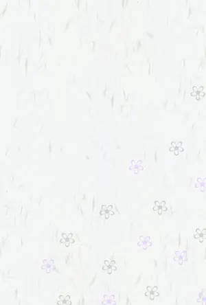 縦書き・花柄和紙模様デザインの喪中はがき背景画像（文字なし）
