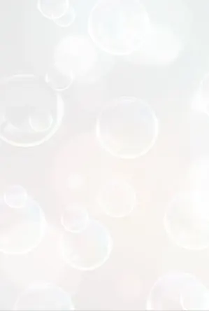 縦書き・オシャレなシャボン玉柄デザインの喪中はがき背景画像（文字なし）