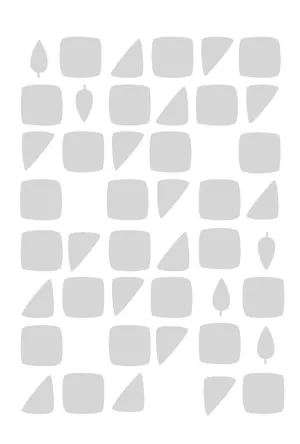 縦書き・モノクロ（白黒）のランダムな柄の喪中はがき背景画像（文字なし）