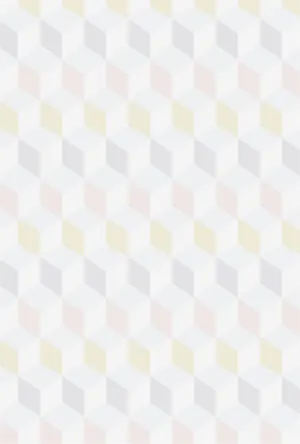 縦書き・キューブ柄デザインの喪中はがき背景画像(文字なし)