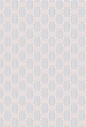 縦書き・格子柄デザイン(1)の喪中はがき背景画像(文字なし)